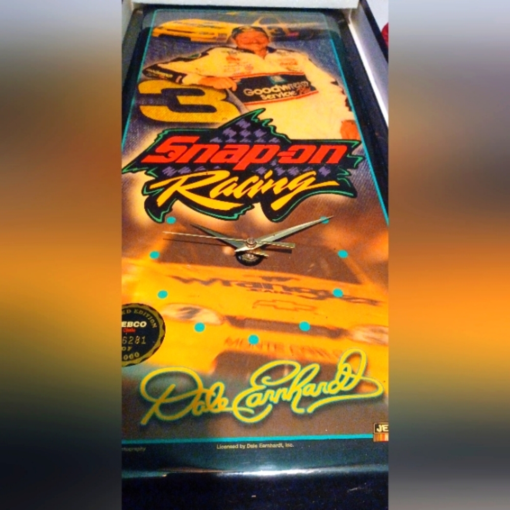 Nascar Jebco Clock